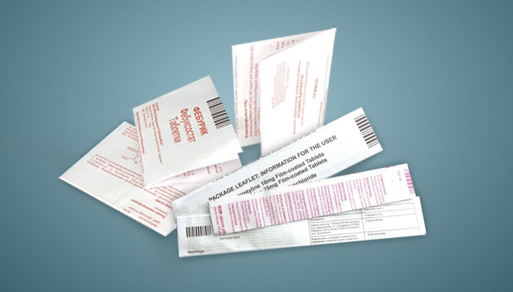 Printed Inserts
